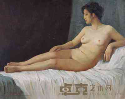 欧础坚 人体 91.5×72.5cm